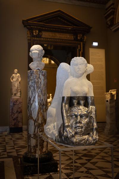 Oliver Laric &quot;Schwellenwesen&quot; (KHM Antikensammlung, 6.11.2025 - 15.2.2026) Foto: eSeL.at - Lorenz Seidler