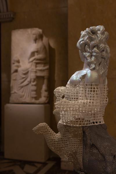 Oliver Laric &quot;Schwellenwesen&quot; (KHM Antikensammlung, 6.11.2025 - 15.2.2026) Foto: eSeL.at - Lorenz Seidler