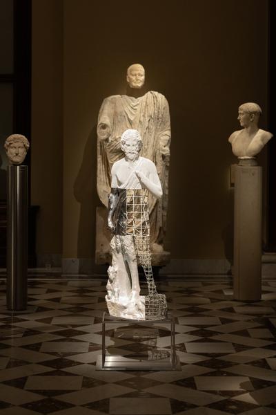 Oliver Laric &quot;Schwellenwesen&quot; (KHM Antikensammlung, 6.11.2025 - 15.2.2026) Foto: eSeL.at - Lorenz Seidler