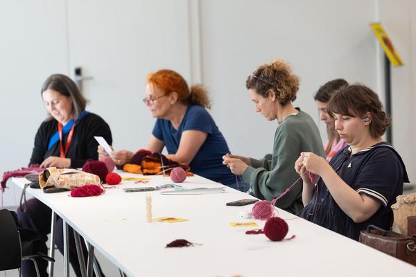 Radical Crafting @ Open House (Belvedere 21, 26.4.2026) Foto: eSeL.at - Lorenz Seidler