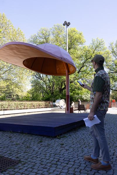 Future Traces Mobile Game @ Open House (Belvedere 21, 26.4.2026) Foto: eSeL.at - Lorenz Seidler