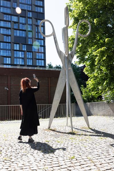 Future Traces Mobile Game @ Open House (Belvedere 21, 26.4.2026) Foto: eSeL.at - Lorenz Seidler