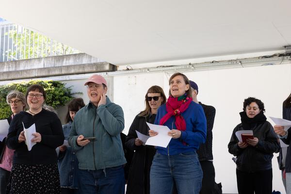 Community Outreach: Chor der schönen Aussichten @ Open House (Belvedere 21, 26.4.2026) Foto: eSeL.at - Lorenz Seidler