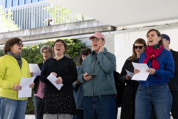 Community Outreach: Chor der schönen Aussichten @ Open House (Belvedere 21, 26.4.2026) Foto: eSeL.at - Lorenz Seidler