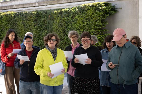 Community Outreach: Chor der schönen Aussichten @ Open House (Belvedere 21, 26.4.2026) Foto: eSeL.at - Lorenz Seidler