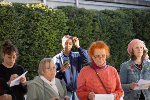 Community Outreach: Chor der schönen Aussichten @ Open House (Belvedere 21, 26.4.2026) Foto: eSeL.at - Lorenz Seidler