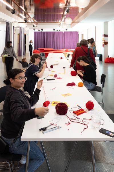 Radical Crafting @ Open House (Belvedere 21, 26.4.2026) Foto: eSeL.at - Lorenz Seidler