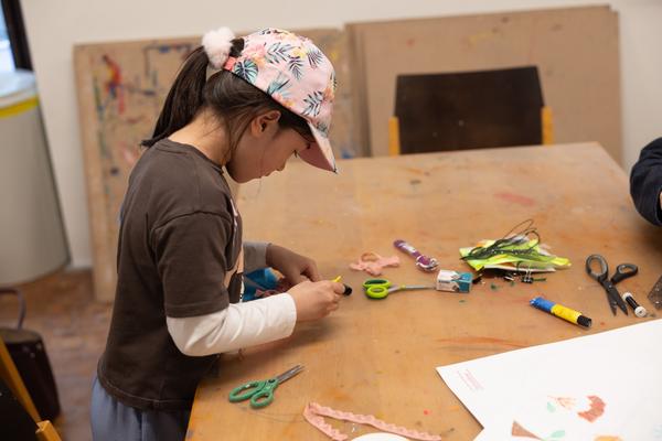 Kinder Atelier @ Open House (Belvedere 21, 26.4.2026) Foto: eSeL.at - Lorenz Seidler