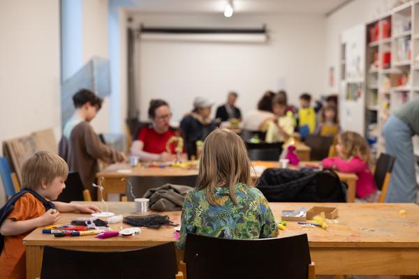 Kinder Atelier @ Open House (Belvedere 21, 26.4.2026) Foto: eSeL.at - Lorenz Seidler