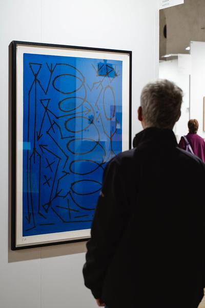 Paper Positions Vienna 2025 - Galerie Ernst Hilger (Semperdepot, 13.11.2025) Foto: eSeL.at - Robert Puteanu