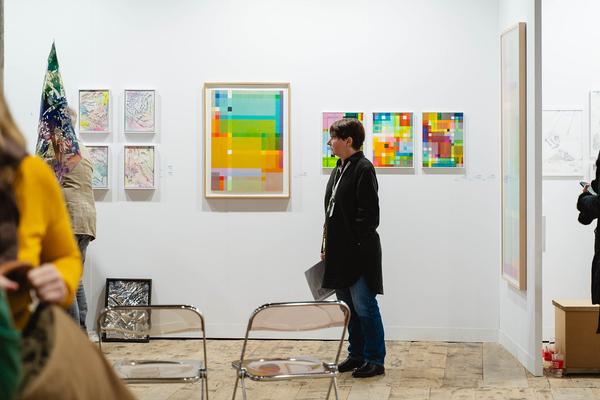 Paper Positions Vienna 2025 - ZS Art (Semperdepot, 13.11.2025) Foto: eSeL.at - Robert Puteanu