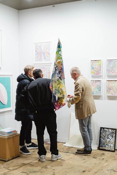 Paper Positions Vienna 2025 - ZS Art (Semperdepot, 13.11.2025) Foto: eSeL.at - Robert Puteanu