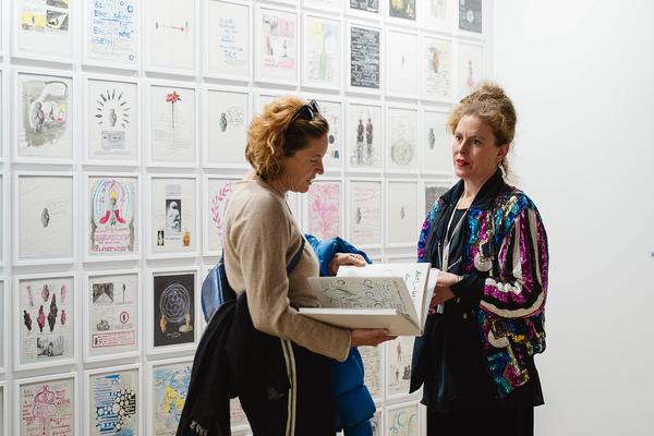 Paper Positions Vienna 2025 - aoa;87 (Semperdepot, 13.11.2025) Foto: eSeL.at - Robert Puteanu