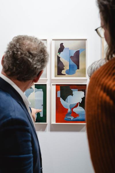 Paper Positions Vienna 2025 - Galerie Emanuel Walderdorff(Semperdepot, 13.11.2025) Foto: eSeL.at - Robert Puteanu