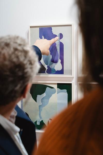 Paper Positions Vienna 2025 - Galerie Emanuel Walderdorff(Semperdepot, 13.11.2025) Foto: eSeL.at - Robert Puteanu