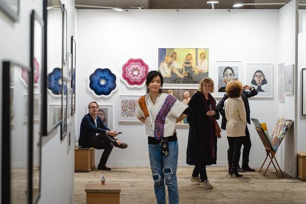 Paper Positions Vienna 2025 - Galerie Bruno Massa (Semperdepot, 13.11.2025) Foto: eSeL.at - Robert Puteanu