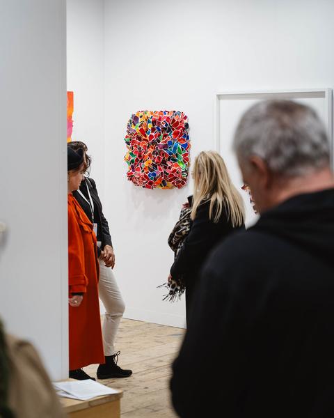 Paper Positions Vienna 2025 - Galerie Artbase (Semperdepot, 13.11.2025) Foto: eSeL.at - Robert Puteanu