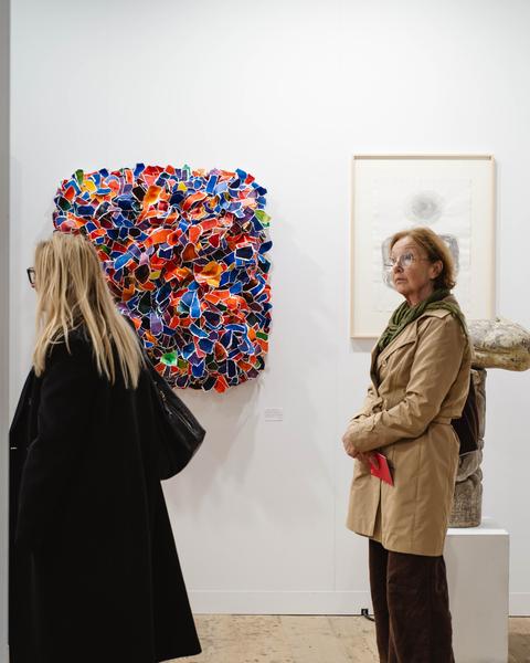 Paper Positions Vienna 2025 - Galerie Artbase (Semperdepot, 13.11.2025) Foto: eSeL.at - Robert Puteanu