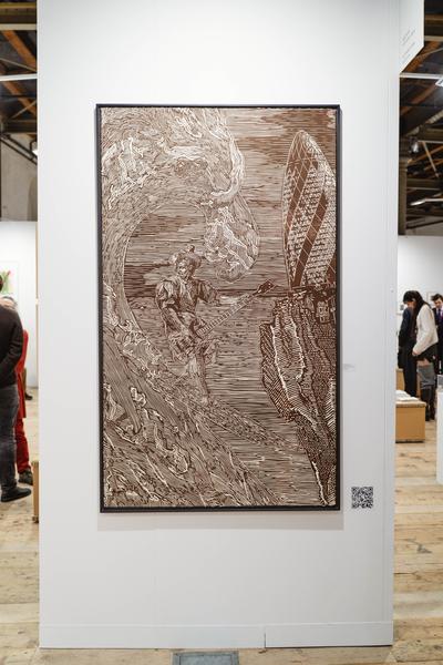 Paper Positions Vienna 2025 - Galerie Schloss Parz (Semperdepot, 13.11.2025) Foto: eSeL.at - Robert Puteanu