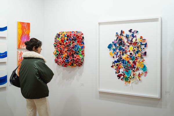 Paper Positions Vienna 2025 - Galerie Artbase (Semperdepot, 13.11.2025) Foto: eSeL.at - Robert Puteanu