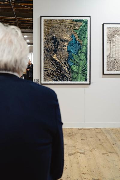 Paper Positions Vienna 2025 - Galerie Schloss Parz (Semperdepot, 13.11.2025) Foto: eSeL.at - Robert Puteanu