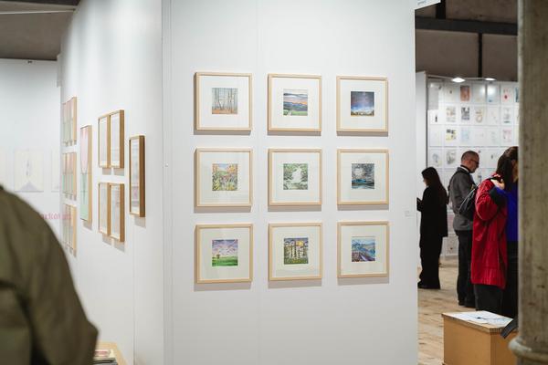 Paper Positions Vienna 2025 - Leuenroth (Semperdepot, 13.11.2025) Foto: eSeL.at - Robert Puteanu