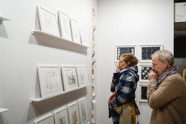 Paper Positions Vienna 2025 - Augsburg Contemporary (Semperdepot, 13.11.2025) Foto: eSeL.at - Robert Puteanu