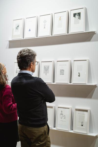 Paper Positions Vienna 2025 - Augsburg Contemporary (Semperdepot, 13.11.2025) Foto: eSeL.at - Robert Puteanu