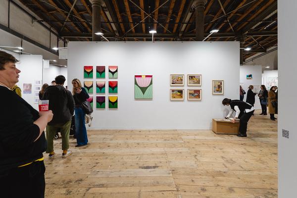 Paper Positions Vienna 2025 - Galerie Leuenroth (Semperdepot, 13.11.2025) Foto: eSeL.at - Robert Puteanu