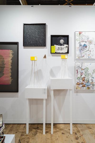 Paper Positions Vienna 2025 - Galerie L.art (Semperdepot, 13.11.2025) Foto: eSeL.at - Robert Puteanu