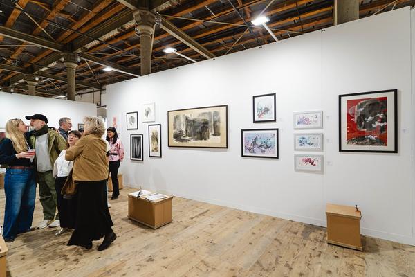 Paper Positions Vienna 2025 - Art Nova (Semperdepot, 13.11.2025) Foto: eSeL.at - Robert Puteanu