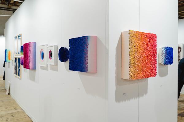 Paper Positions Vienna 2025 - Galerie Smudajescheck (Semperdepot, 13.11.2025) Foto: eSeL.at - Robert Puteanu