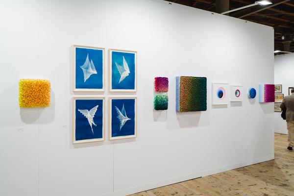 Paper Positions Vienna 2025 - Galerie Smudajescheck (Semperdepot, 13.11.2025) Foto: eSeL.at - Robert Puteanu