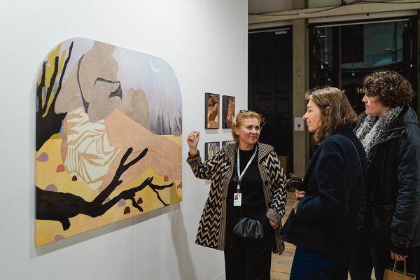 Paper Positions Vienna 2025 - Galerie Ernst Hilger (Semperdepot, 13.11.2025) Foto: eSeL.at - Robert Puteanu