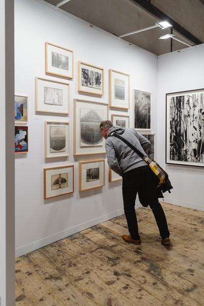 Paper Positions Vienna 2025 - Galerie Emanuel Walderdorff(Semperdepot, 13.11.2025) Foto: eSeL.at - Robert Puteanu