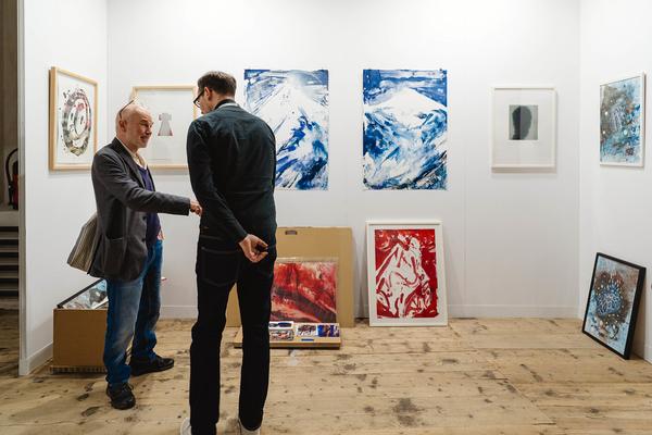 Paper Positions Vienna 2025 - Galerie Breyer (Semperdepot, 13.11.2025) Foto: eSeL.at - Robert Puteanu