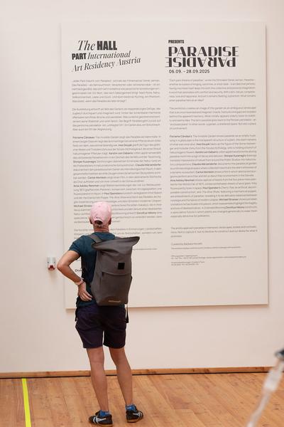 Paradise (The Hall - PART International Art Residency Austria, 7.9. - 28.9.2025) Foto: eSeL.at - Lorenz Seidler
