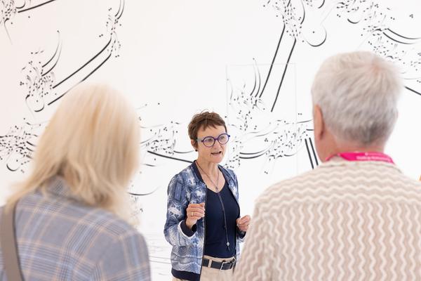 Parastou Forouhar: Written Room (Landesgalerie Niederösterreich, 23.05.2026 – 10.01.2027) Foto: eSeL.at - Lorenz Seidler