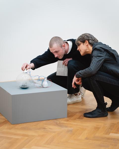 perhaps elsewhere (Akademie der bildenden Künste / Exhibit Studio, 05.11. - 14.12.2025) Foto: eSeL.at - Robert Puteanu