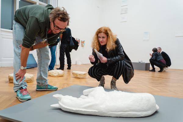 perhaps elsewhere (Akademie der bildenden Künste / Exhibit Studio, 05.11. - 14.12.2025) Foto: eSeL.at - Robert Puteanu