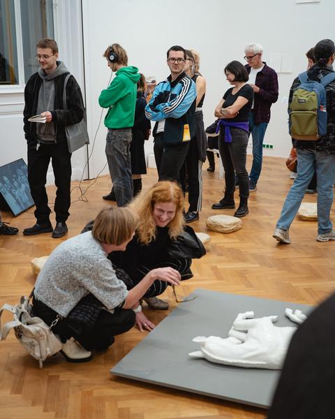 perhaps elsewhere (Akademie der bildenden Künste / Exhibit Studio, 05.11. - 14.12.2025) Foto: eSeL.at - Robert Puteanu