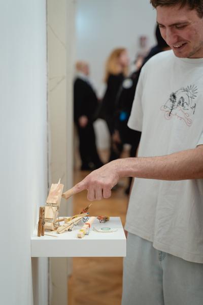 perhaps elsewhere (Akademie der bildenden Künste / Exhibit Studio, 05.11. - 14.12.2025) Foto: eSeL.at - Robert Puteanu