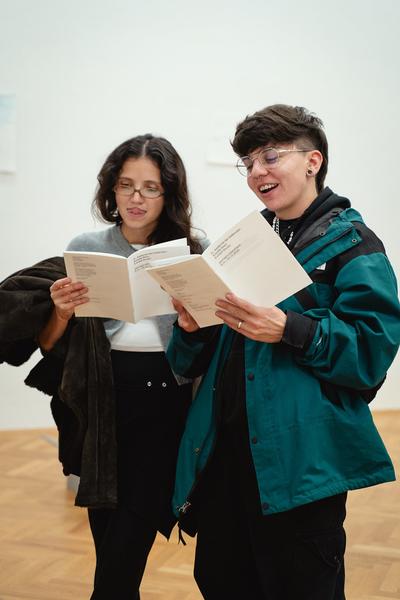 perhaps elsewhere (Akademie der bildenden Künste / Exhibit Studio, 05.11. - 14.12.2025) Foto: eSeL.at - Robert Puteanu