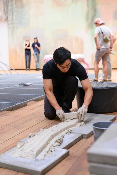 Odie Lap Chun Chow: Fragmented Borders (The Hall. PART International Art Residency Austria, 05.09.2026) Foto: eSeL.at - Joanna Pianka
