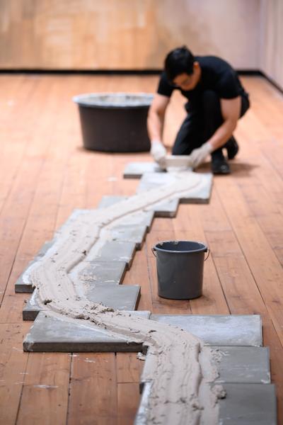 Odie Lap Chun Chow: Fragmented Borders (The Hall. PART International Art Residency Austria, 05.09.2026) Foto: eSeL.at - Joanna Pianka