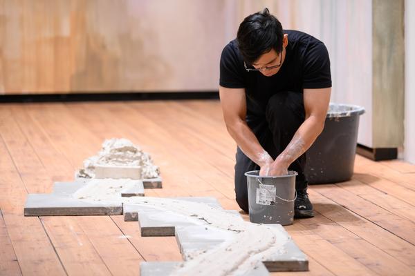 Odie Lap Chun Chow: Fragmented Borders (The Hall. PART International Art Residency Austria, 05.09.2026) Foto: eSeL.at - Joanna Pianka