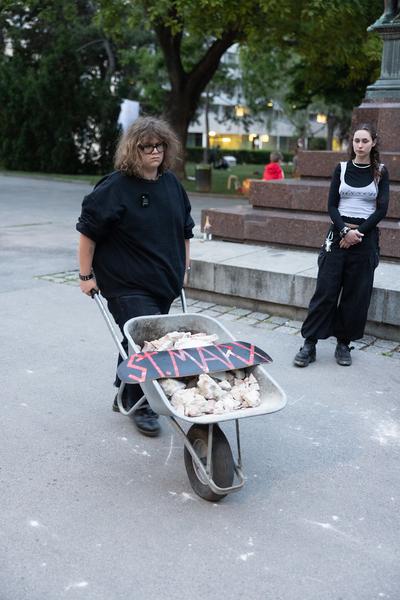 Wolle Jahn, Nori &amp; Robin "they took it from us, let´s give it back to them" @ Platz nehmen #5 "Let´s stick with the Unicorns" (Akademie @ Schillerplatz, 13.5.2026) Foto: eSeL.at - Lorenz Seidler