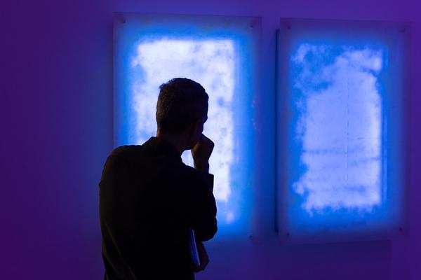 Brigitte Kowanz "Licht ist, was wir sehen" (Albertina, 18.7. - 16.11.2025) Foto: eSeL.at - Lorenz Seidler