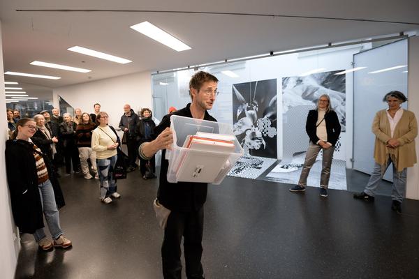 Prosuming Art - Michael Huber x eSeL (eSeL Rezeption, 22.10.2025) Foto: eSeL.at - Joanna Pianka