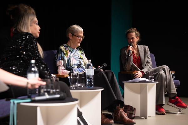 Public Program: Feminist Art Production (Belvedere 21, 2.12.2025) Foto: eSeL.at - Lorenz Seidler